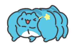 ⭐ emoji 貓貓蟲-咖波 奇怪咖波總動員 Telegram sticker 20 of 24