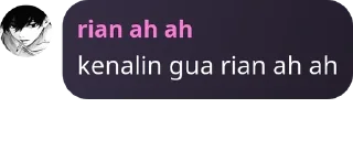 Sticker from punya rian ah ah