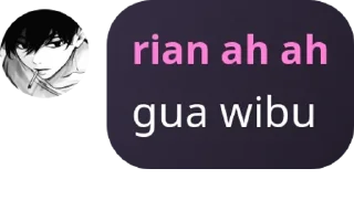 Sticker from punya rian ah ah