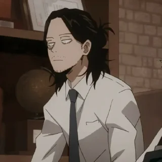 Sticker from aizawa sensei @wewibuan