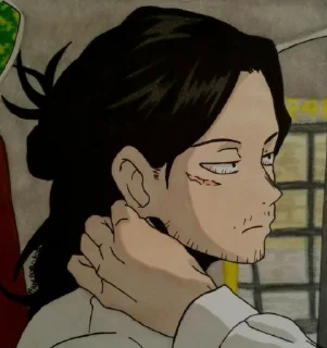 Sticker from aizawa sensei @wewibuan