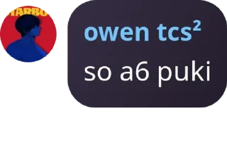 Sticker from owen anjay slebew