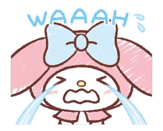⭐ emoji My Melody: Easygoing Cuteness @deazzle @cremium Telegram sticker 11 of 23