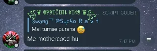 🍆 emoji @NeoMatrix90 nikal lawde part2 Telegram sticker 13 of 67
