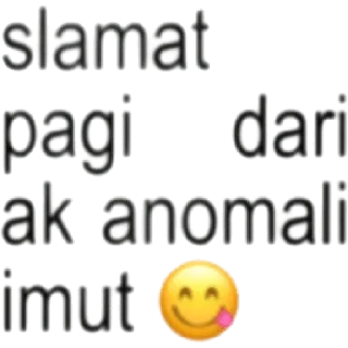 Sticker from Stiker Anomali