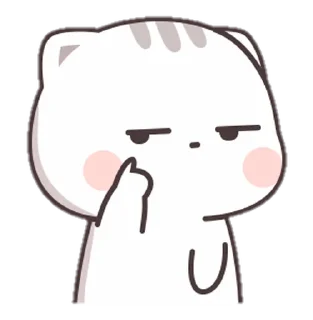 🎗 emoji 💈〻CUTIECAT : : @ZAROSIE Telegram sticker 9 of 42