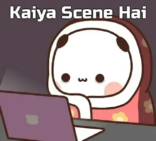 Sticker from Annu's sticker pack (@Himawari_Robot)