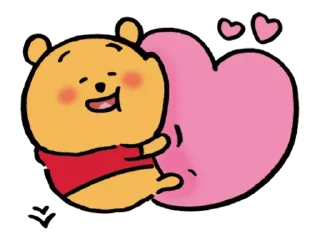 ❤️ emoji 小熊維尼 by nagano Telegram sticker 19 of 40