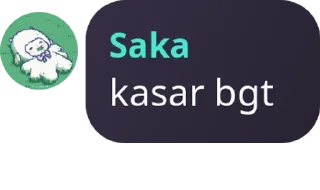 Sticker from persatuan jamet galau