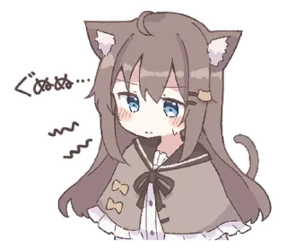 ⭐ emoji Bia-chan Sticker @moe_sticker_bot Telegram sticker 15 of 26