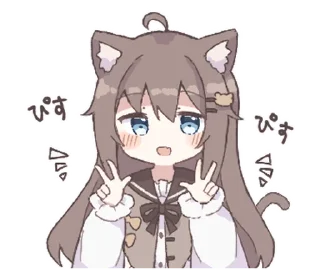 ⭐ emoji Bia-chan Sticker @moe_sticker_bot Telegram sticker 21 of 26