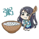 🤤 emoji 前進吧！高捷少女 第三彈 美食篇 Telegram sticker 4 of 40
