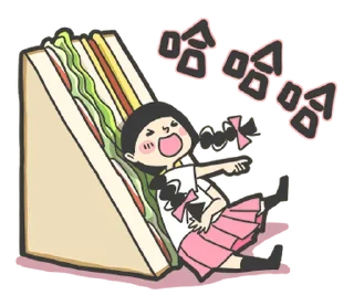⭐ emoji 少女心小劇場第七彈(迷你篇) @moe_sticker_bot Telegram sticker 17 of 32
