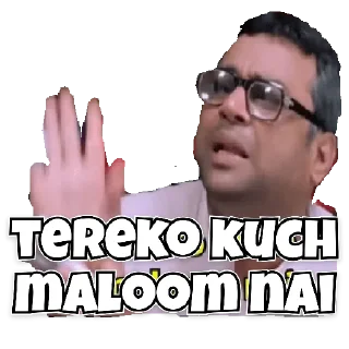 😀 emoji Babu Rao Memes Telegram sticker 18 of 25