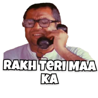 😀 emoji Babu Rao Telegram sticker 5 of 15