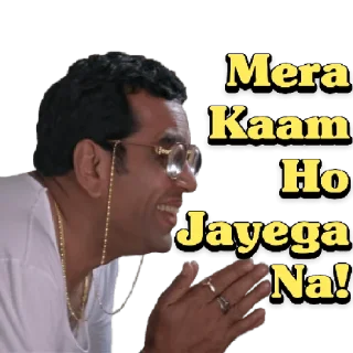😀 emoji Babu Rao Telegram sticker 10 of 15