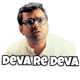 😀 emoji Babu Rao Telegram sticker 1 of 15