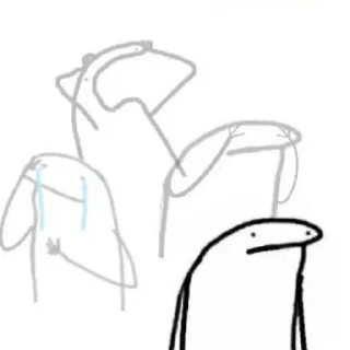 Sticker from meme jet