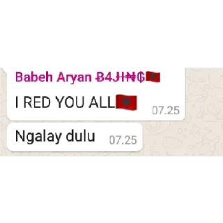 Sticker from Babeh Aryan stiker