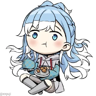 😐 emoji Kobo Kanaeru • @xxyuji • @Grup_Anime_Chat Telegram sticker 4 of 75