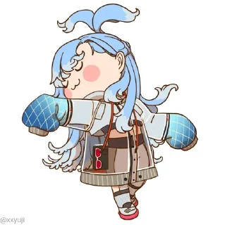 😌 emoji Kobo Kanaeru • @xxyuji • @Grup_Anime_Chat Telegram sticker 14 of 75