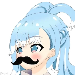🥸 emoji Kobo Kanaeru • @xxyuji • @Grup_Anime_Chat Telegram sticker 15 of 75