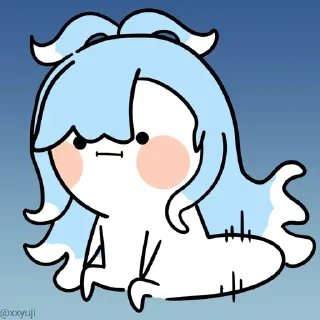 🍑 emoji Kobo Kanaeru • @xxyuji • @Grup_Anime_Chat Telegram sticker 8 of 75