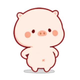 🐷 emoji PiggyMengmeng Part 1-2 (FULL) [ENG] @WSZB_Stickers Telegram sticker 8 of 48