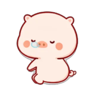 🐷 emoji PiggyMengmeng Part 1-2 (FULL) [ENG] @WSZB_Stickers Telegram sticker 9 of 48