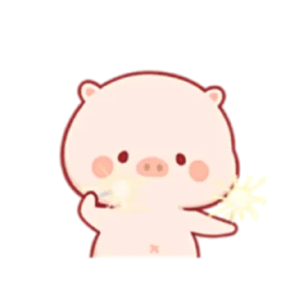 🐷 emoji PiggyMengmeng Part 1-2 (FULL) [ENG] @WSZB_Stickers Telegram sticker 14 of 48