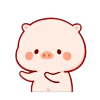 🐷 emoji PiggyMengmeng Part 1-2 (FULL) [ENG] @WSZB_Stickers Telegram sticker 15 of 48