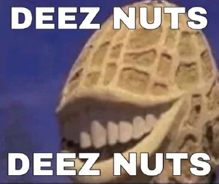 Sticker from $DEEZ NUTS 🥜