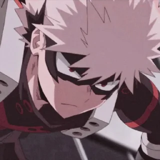 Sticker from Bakugou Katsuki • @xfuyuu