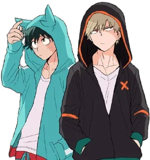 🙄 emoji ᐯ.3 @AnimeTor1 ~ Bakugou Katsuki 1 Telegram sticker 15 of 120