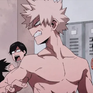 Sticker from Bakugou Katsuki • @xfuyuu