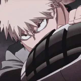 Sticker from Bakugou Katsuki • @xfuyuu