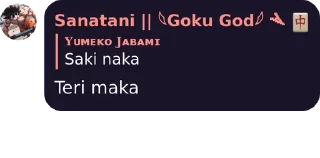 🙂 emoji Sanatani || 𓆩Goku God𓆪 ܔ 🀄's sticker pack (@Marin_Roxbot) 1 Telegram sticker 9 of 120