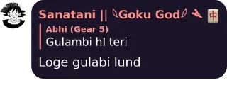 🙂 emoji Sanatani || 𓆩Goku God𓆪 ܔ 🀄's sticker pack (@Marin_Roxbot) 1 Telegram sticker 3 of 120
