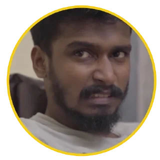 😏 emoji Karikku Telegram sticker 22 of 120