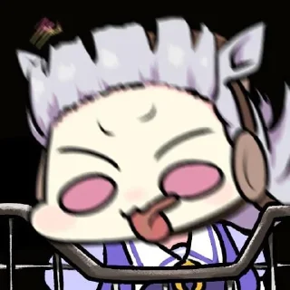😘 emoji 瑾云飞 （美人亿小块蒂） 静态贴纸包(2) Telegram sticker 1 of 120