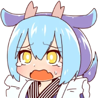 👂 emoji 瑾云飞 （美人亿小块蒂） 静态贴纸包(2) Telegram sticker 4 of 120