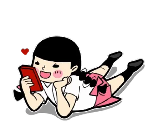 🌟 emoji 少女心的動畫小劇場 @moe_sticker_bot Telegram sticker 12 of 24