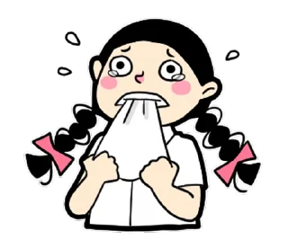 🌟 emoji 少女心的動畫小劇場 @moe_sticker_bot Telegram sticker 20 of 24