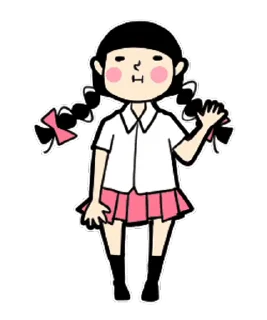 🌟 emoji 少女心的動畫小劇場 @moe_sticker_bot Telegram sticker 24 of 24