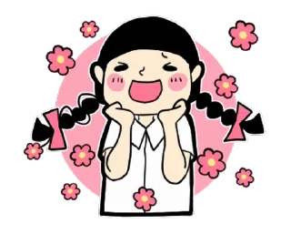 Sticker from 少女心的動畫小劇場 @moe_sticker_bot