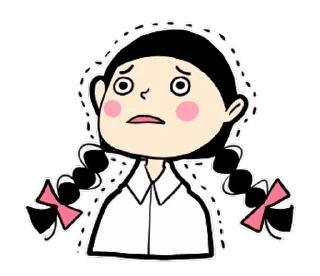 🌟 emoji 少女心的動畫小劇場 @moe_sticker_bot Telegram sticker 9 of 24