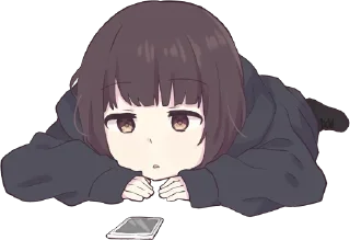 😐 emoji @enako_rin's kang pack Vol.1 Telegram sticker 19 of 120