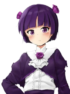 🤨 emoji @animestickerchannel eromanga sensei Telegram sticker 15 of 90