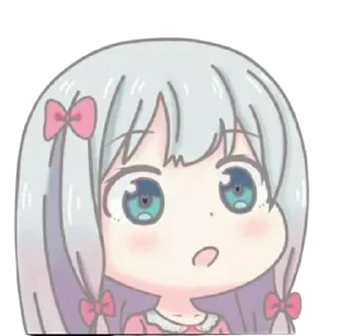 😮 emoji @animestickerchannel eromanga sensei Telegram sticker 4 of 90