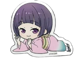 😌 emoji @animestickerchannel eromanga sensei Telegram sticker 11 of 90